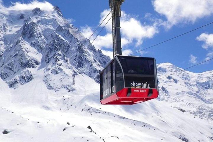 Green Apple Chamonix, Centre, Parking, Ski-In/Out Exteriör bild